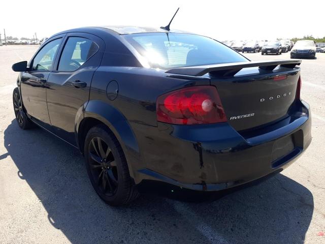 Photo 3 from auction – 2014 DODGE AVENGER SX with VIN 1C3CDZCB2EN173746