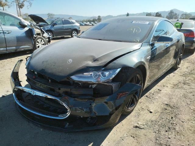 Photo 2 from auction – 2014 TESLA MODEL S with VIN 5YJSA1H10EFP52797