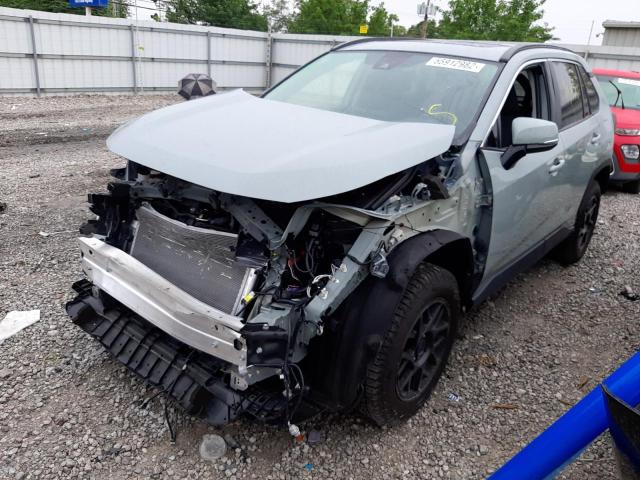 Photo 2 from auction – 2021 TOYOTA RAV4 XLE with VIN 2T3W1RFV5MW158575