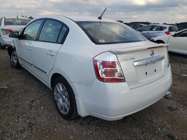 Photo 3 from auction – 2012 NISSAN SENTRA 2.0 with VIN 3N1AB6AP7CL675352