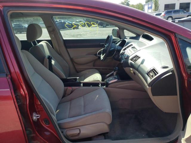 Photo 5 from auction – 2010 HONDA CIVIC LX with VIN 2HGFA1F55AH586791
