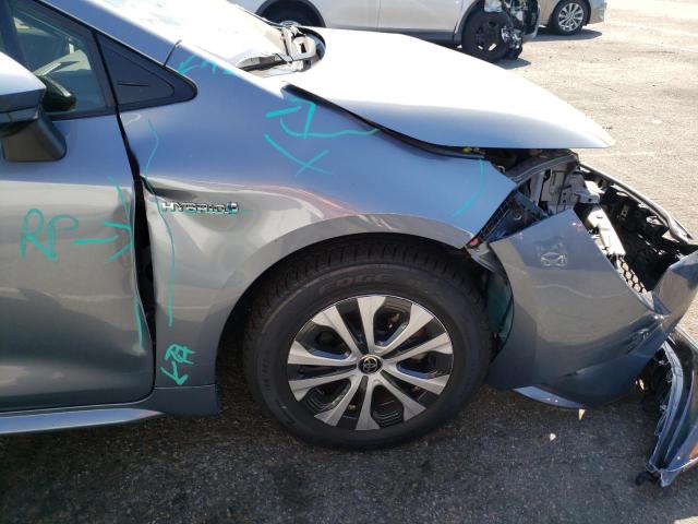 Photo 9 from auction – 2021 TOYOTA COROLLA LE with VIN JTDEAMDE2MJ027233