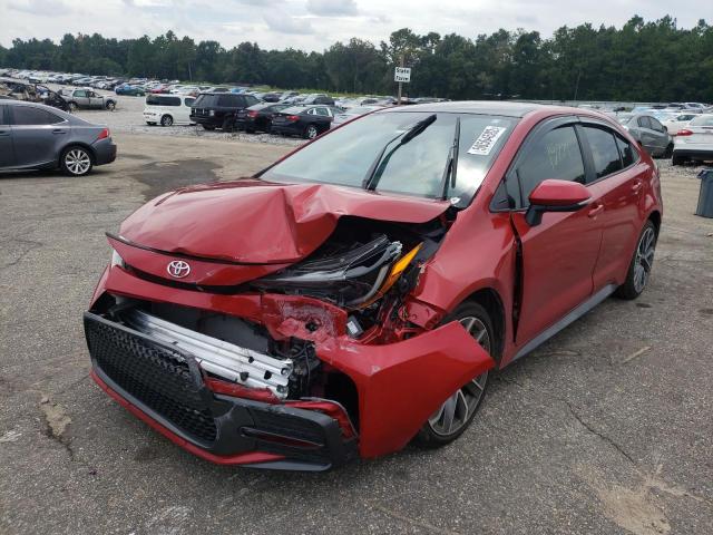 Photo 2 from auction – 2021 TOYOTA COROLLA SE with VIN 5YFS4MCE3MP075119