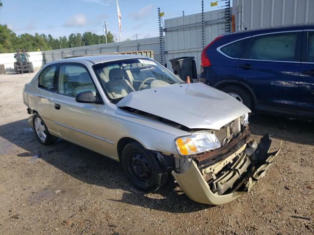 HYUNDAI ACCENT GS 2001 with VIN KMHCG35C01U075574 - Photo from auction