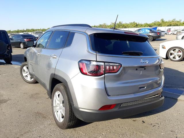 Photo 3 from auction – 2022 JEEP COMPASS LA with VIN 3C4NJCBB9NT103544