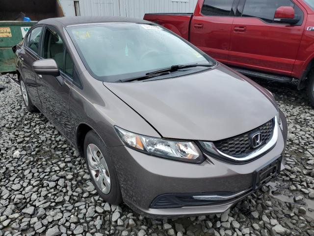 HONDA CIVIC LX 2014 with VIN 19XFB2F56EE256192 - Photo from auction