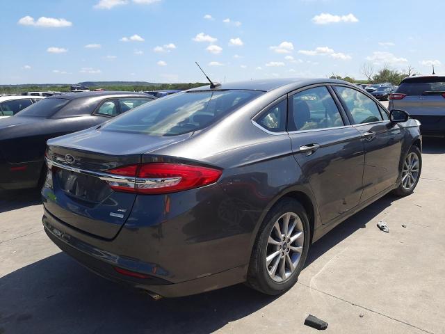 Photo 4 from auction – 2017 FORD FUSION SE with VIN 3FA6P0HD4HR176242