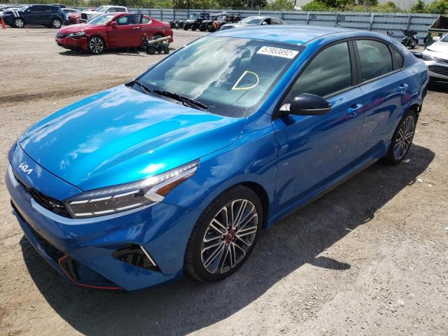 Photo 2 from auction – 2022 KIA FORTE GT with VIN 3KPF44AC0NE476259