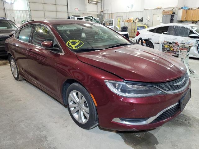 CHRYSLER 200 LIMITE 2016 with VIN 1C3CCCAB0GN155722 - Photo from auction