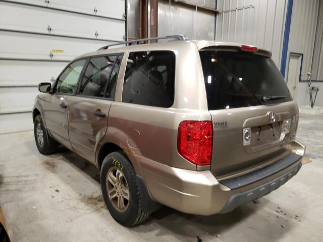 Photo 3 from auction – 2004 HONDA PILOT EXL with VIN 2HKYF18614H612037
