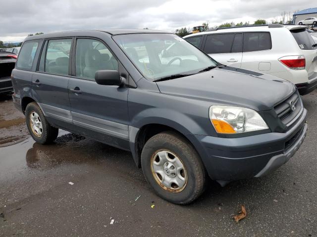 Photo 1 from auction – 2005 HONDA PILOT LX with VIN 2HKYF18175H521392