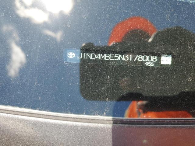 Photo 10 from auction – 2022 TOYOTA COROLLA SE with VIN JTND4MBE5N3178008