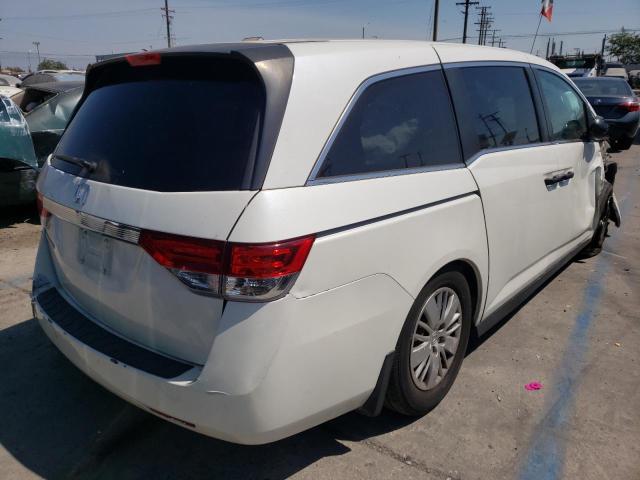 Photo 4 from auction – 2016 HONDA ODYSSEY LX with VIN 5FNRL5H27GB034367