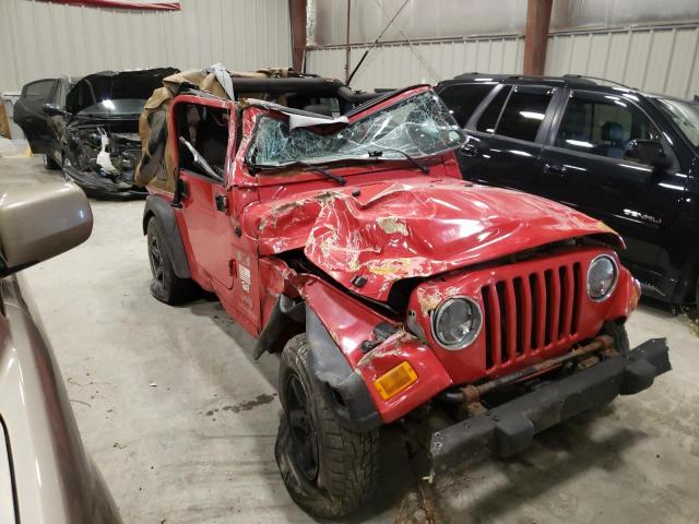 Photo 9 from auction – 2003 JEEP WRANGLER X with VIN 1J4FA39S13P341071
