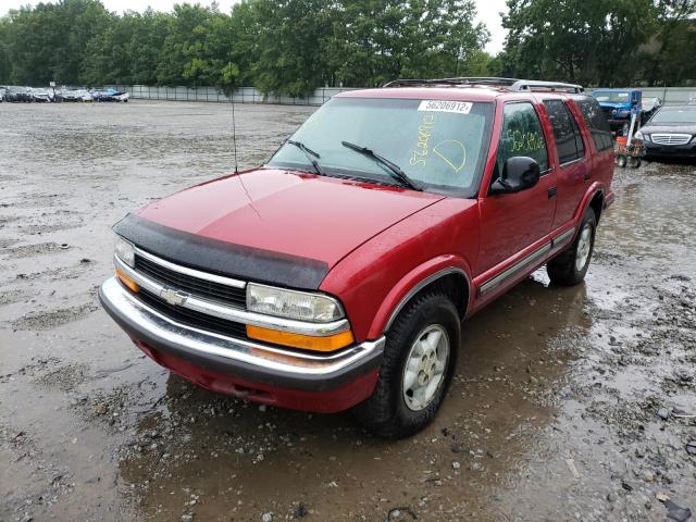 Photo 2 from auction – 1998 CHEVROLET BLAZER with VIN 1GNDT13W9W2207134