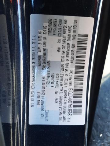 Photo 10 from auction – 2019 MAZDA 3 SELECT with VIN 3MZBPAAL0KM107016
