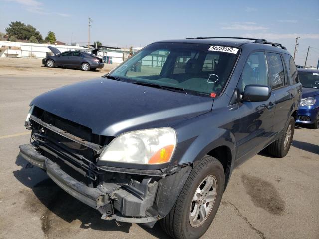 Photo 2 from auction – 2003 HONDA PILOT EXL with VIN 2HKYF18543H606836