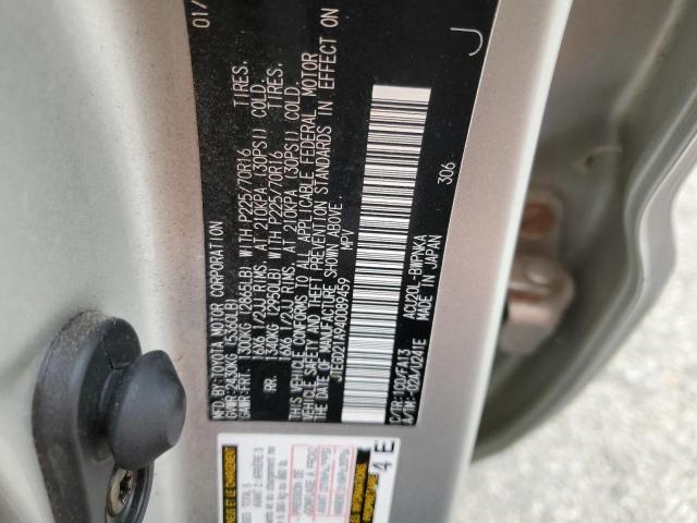 Photo 10 from auction – 2004 TOYOTA HIGHLANDER with VIN JTEGD21A940089459