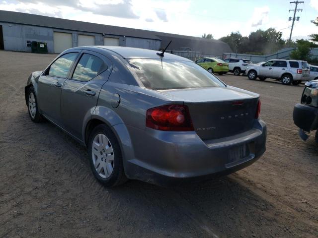 Photo 3 from auction – 2012 DODGE AVENGER SE with VIN 1C3CDZAB9CN138038
