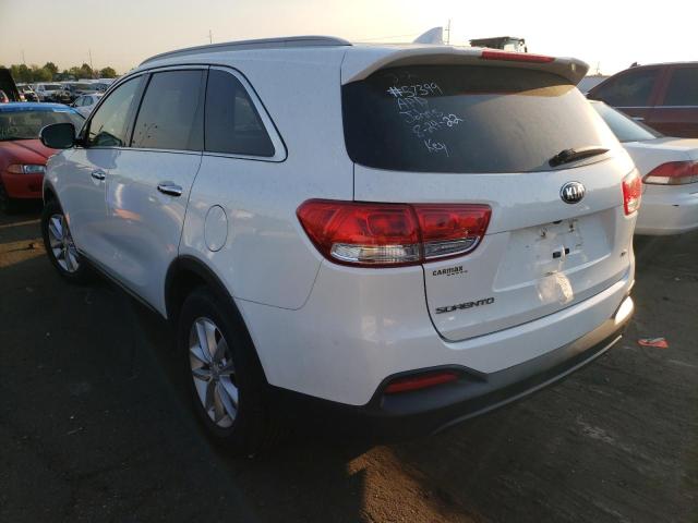 Photo 3 from auction – 2016 KIA SORENTO LX with VIN 5XYPGDA52GG045778