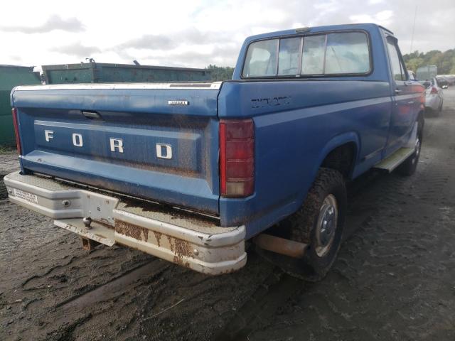 Photo 4 from auction – 1985 FORD F250 with VIN 1FTHF2611FNA58949
