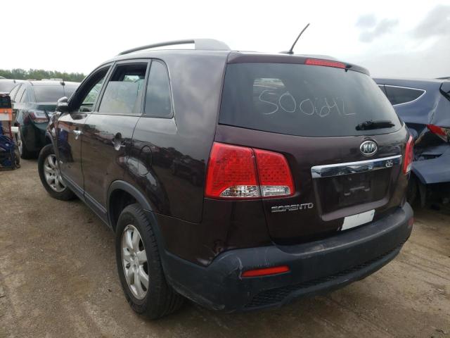 Photo 3 from auction – 2011 KIA SORENTO BA with VIN 5XYKTDA25BG152540
