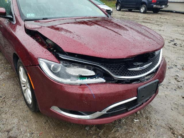 Photo 9 from auction – 2015 CHRYSLER 200 C with VIN 1C3CCCCG6FN733443