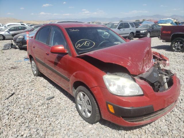 KIA RIO BASE 2009 with VIN KNADE223196578346 - Photo from auction