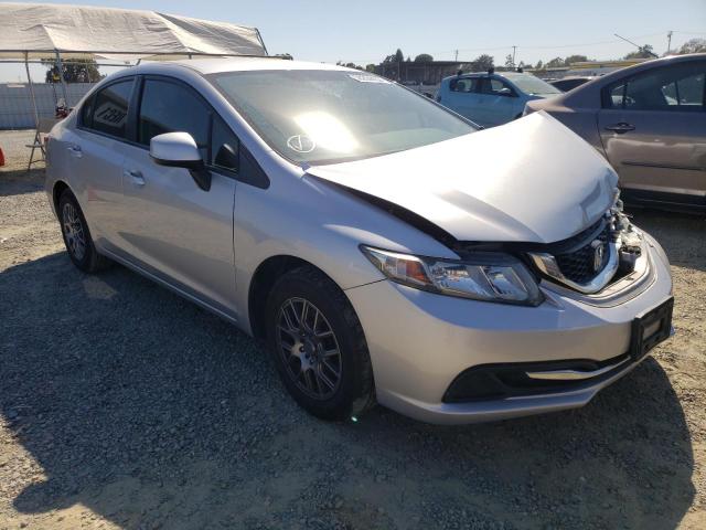 HONDA CIVIC LX 2013 with VIN 19XFB2F50DE279868 - Photo from auction