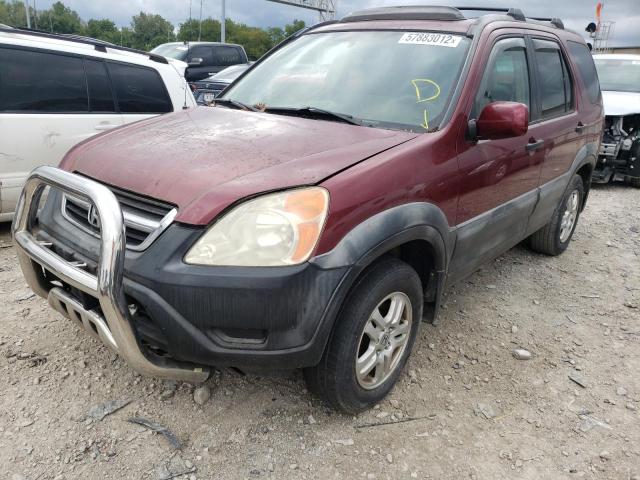Photo 2 from auction – 2004 HONDA CR-V EX with VIN SHSRD78834U214611