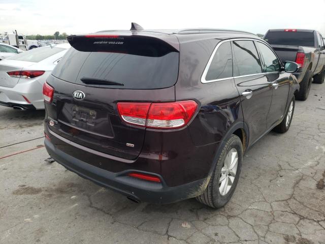 Photo 4 from auction – 2016 KIA SORENTO LX with VIN 5XYPGDA33GG048803
