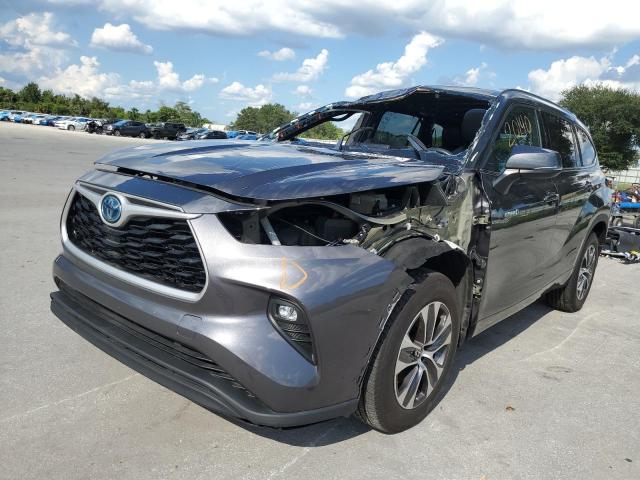 Photo 2 from auction – 2021 TOYOTA HIGHLANDER with VIN 5TDGARAH7MS007809