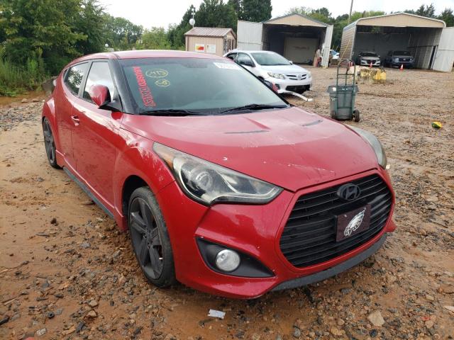 HYUNDAI VELOSTER T 2013 with VIN KMHTC6AE2DU113122 - Photo from auction