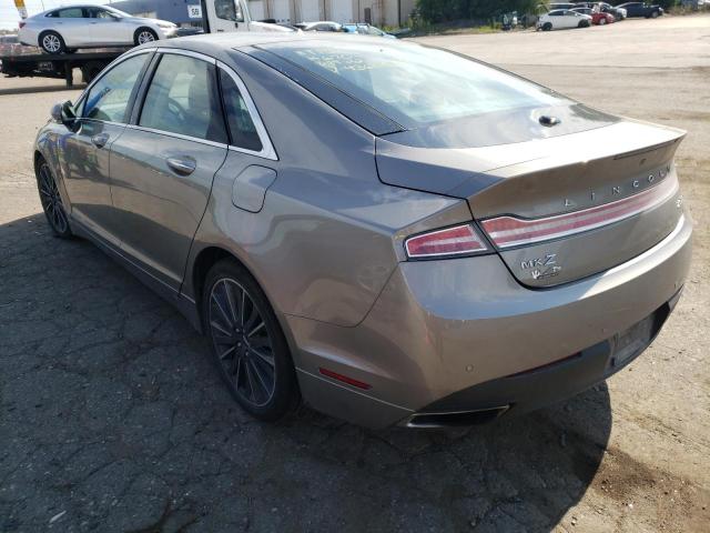 Photo 3 from auction – 2016 LINCOLN MKZ with VIN 3LN6L2J93GR634368