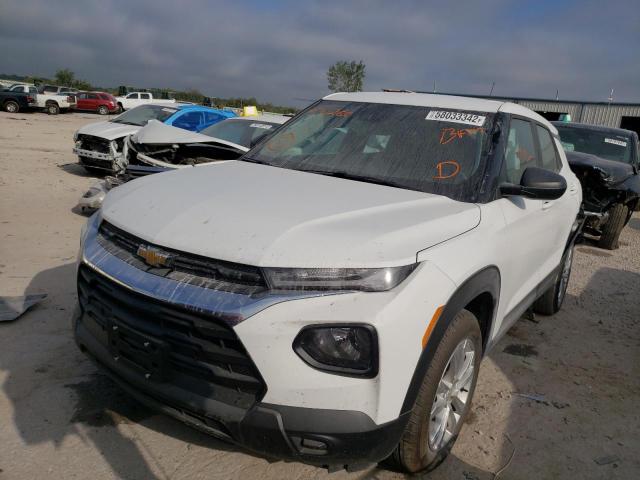 Photo 2 from auction – 2022 CHEVROLET TRAILBLAZE with VIN KL79MMS29NB105288