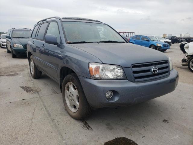 TOYOTA HIGHLANDER 2004 with VIN JTEEP21AX40041709 - Photo from auction