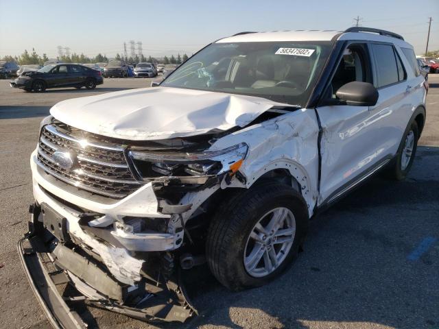 Photo 2 from auction – 2021 FORD EXPLORER X with VIN 1FMSK7DH5MGB02608