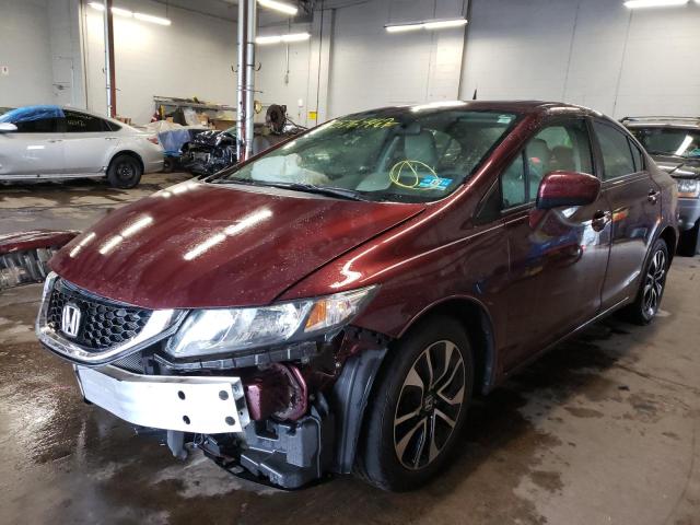 صورة رقم 2 من المزاد - 2015 HONDA CIVIC EX مع VIN 19XFB2F86FE044629