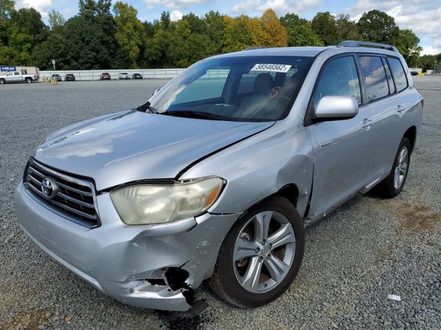 Photo 2 from auction – 2008 TOYOTA HIGHLANDER with VIN JTEES43A182054916