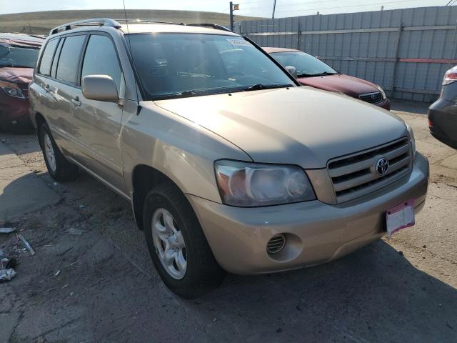 TOYOTA HIGHLANDER 2006 with VIN JTEGD21A060148577 - Photo from auction