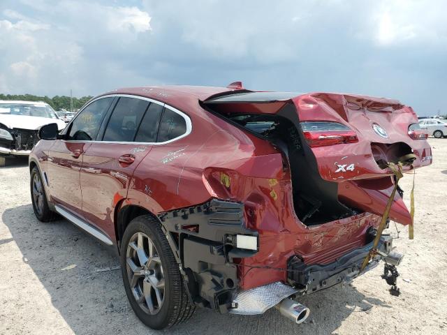 Photo 3 from auction – 2021 BMW X4 XDRIVE3 with VIN 5UX2V1C02M9E37156