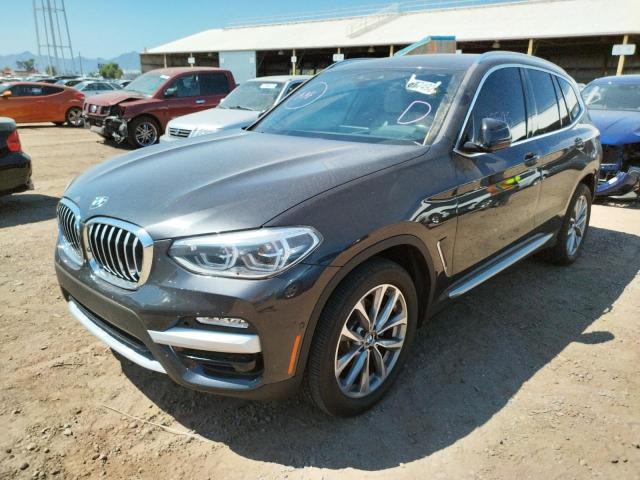 Photo 2 from auction – 2019 BMW X3 XDRIVE3 with VIN 5UXTR9C58KLP88038