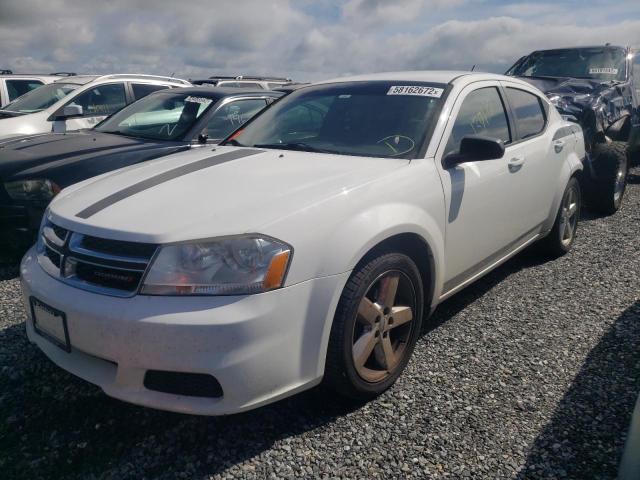Photo 2 from auction – 2013 DODGE AVENGER SE with VIN 1C3CDZAB5DN628137