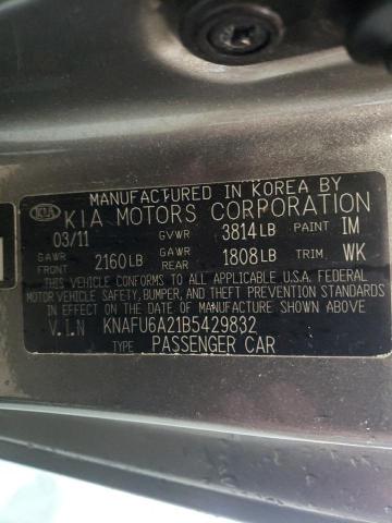 Photo 10 from auction – 2011 KIA FORTE EX with VIN KNAFU6A21B5429832