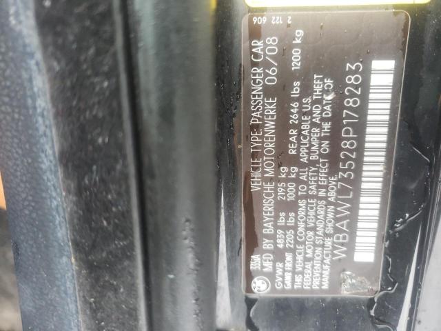 Photo 10 from auction – 2008 BMW 335 I with VIN WBAWL73528P178283