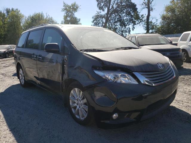 TOYOTA SIENNA XLE 2017 with VIN 5TDDZ3DC6HS152015 - Photo from auction