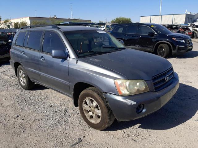 TOYOTA HIGHLANDER 2003 with VIN JTEGF21A230095225 - Photo from auction
