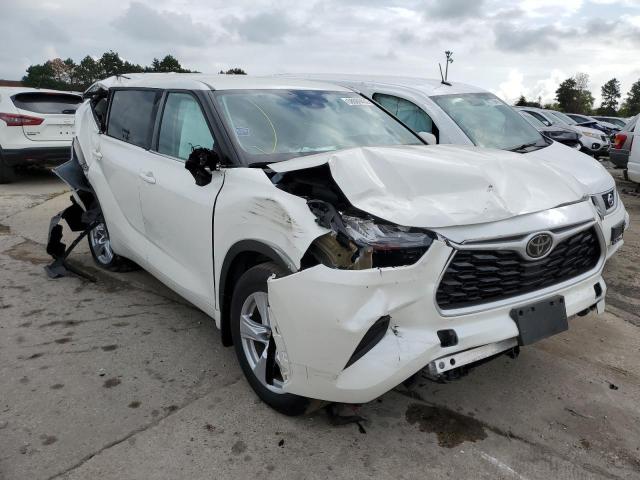 TOYOTA HIGHLANDER 2020 with VIN 5TDCZRBHXLS502316 - Photo from auction