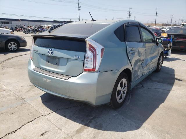 Photo 4 from auction – 2014 TOYOTA PRIUS with VIN JTDKN3DU0E1759676