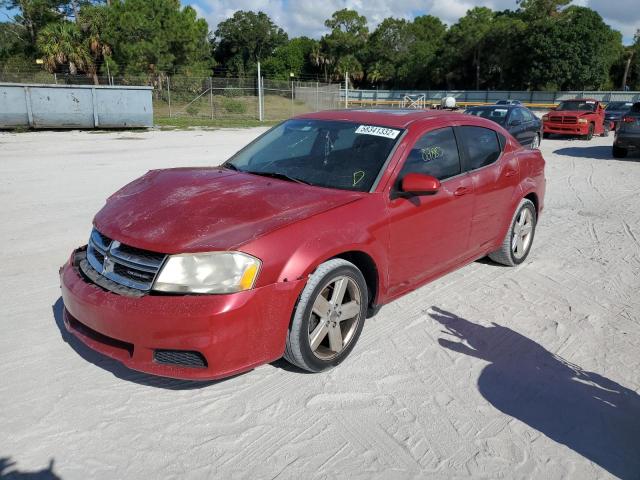Photo 2 from auction – 2012 DODGE AVENGER SX with VIN 1C3CDZCB0CN153590